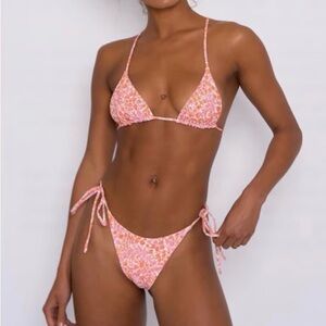 Skatie Ella Top and String Bottom in Flora Print